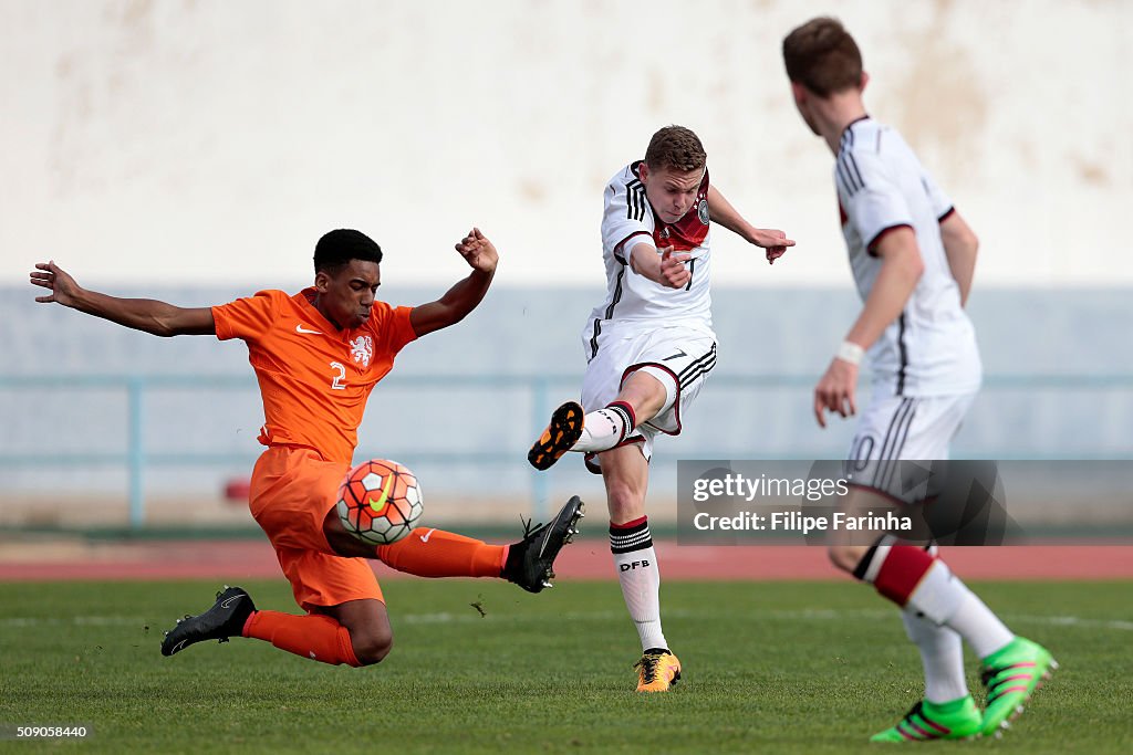 U16 Germany v U16 Netherlands - UEFA Tournament