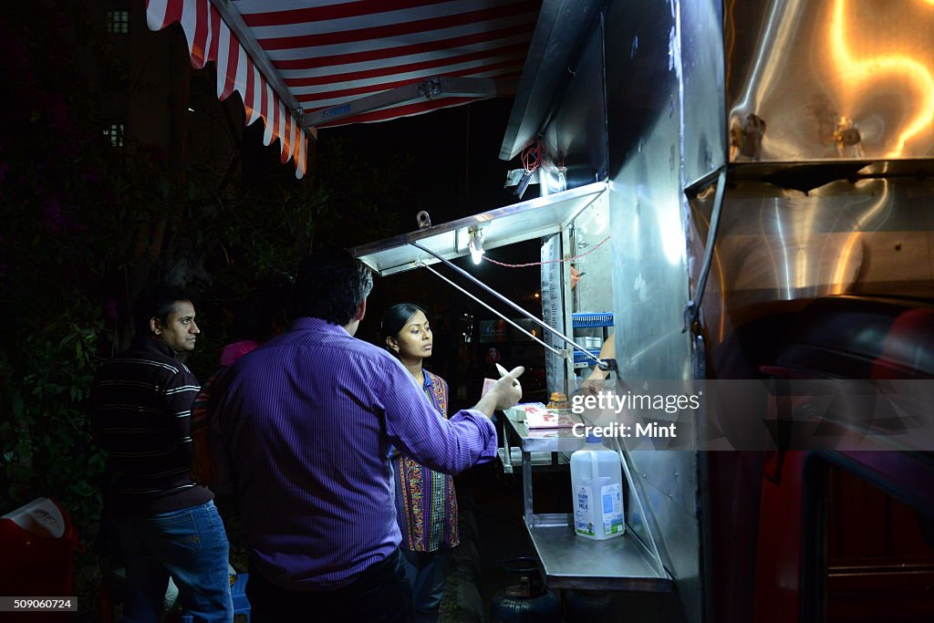 Alchemy Serves Food to Customers on Bengalurus Street