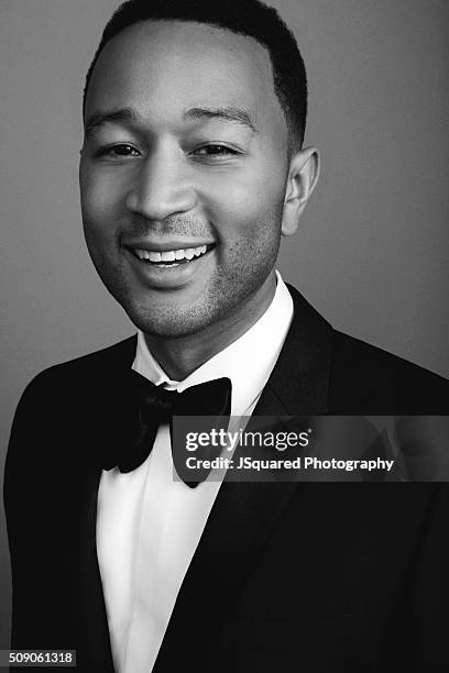 American singer, songwriter and actor John Legend poses for a portrait during the 47th NAACP Image Awards presented by TV One at Pasadena Civic...