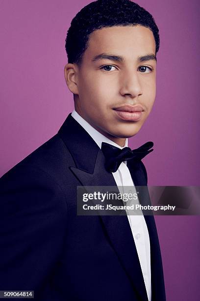 Actor Marcus Scribner poses for a portrait during the 47th NAACP Image Awards presented by TV One at Pasadena Civic Auditorium on February 5, 2016 in...