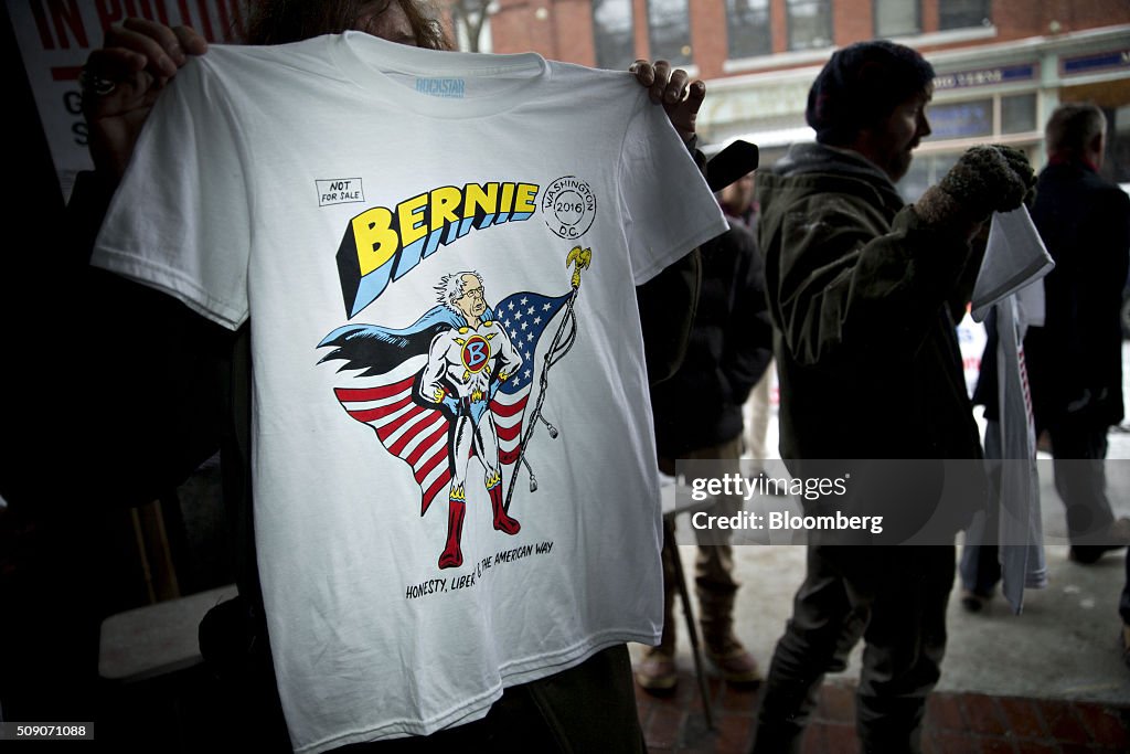 Presidential Candidate Bernie Sanders Holds New Hampshire Campaign Rallies