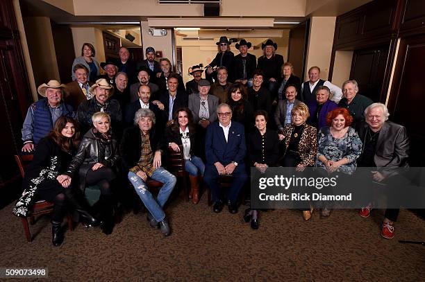 Sylvia, Lorrie Morgan, Dave Rowland, Jennifer McCarter, Jim Halsey, Jan Howard, Jeannie Seely, Lulu Roman, T. Graham Brown, Howard Bellamy, David...