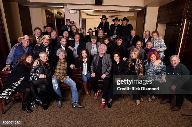 Sylvia, Lorrie Morgan, Dave Rowland, Jennifer McCarter, T. Graham Brown, Jan Howard, Jeannie Seely, Lulu Roman, John Conlee, Howard Bellamy, David...