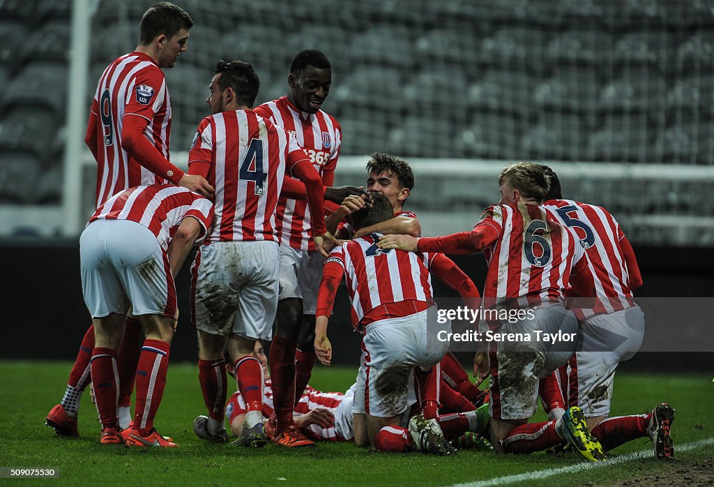 Newcastle United v Stoke City: U21 Premier League