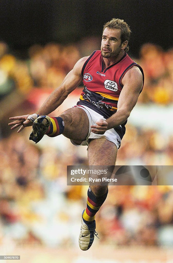 Nick Ricciuto Mark Ricciuto for the Crows in action during the round ten AFL match ...