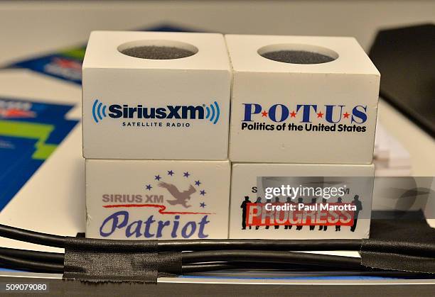 General atmosphere at SiriusXM Broadcasts' New Hampshire Primary Coverage Live From Iconic Red Arrow Diner on February 8, 2016 in February 8, 2016 in...