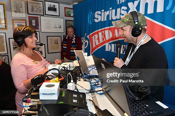 Wilkow Majority Host Andrew Wilkow interviews Red Arrow Diner owner Carol Lawrence for SiriusXM Broadcasts' New Hampshire Primary Coverage Live From...