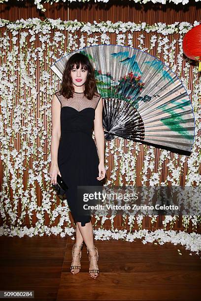 Giorgia Sinicorni attends Chinese New Year Party at Mandarin Oriental on February 8, 2016 in Milan, Italy.