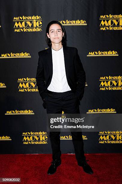 Lorenzo Henri arrives at the 24th annual Movieguide Awards Gala at Universal Hilton Hotel on February 05, 2016 in Universal City, California.