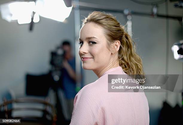 Actress Brie Larson attends the 88th Annual Academy Awards nominee luncheon on February 8, 2016 in Beverly Hills, California.