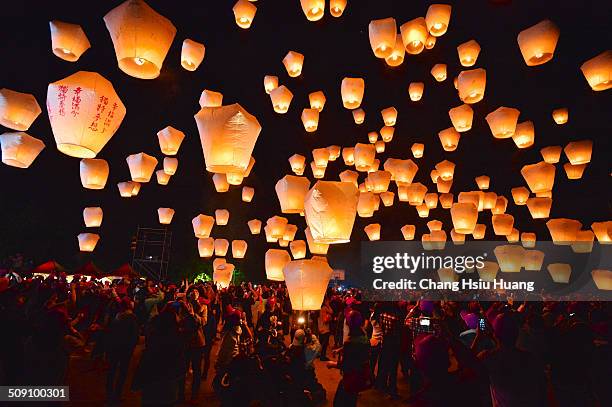 The annual sky lantern festival in northern Taiwan's Pingxi District was named by the world's largest publisher of travel guides as one of the...