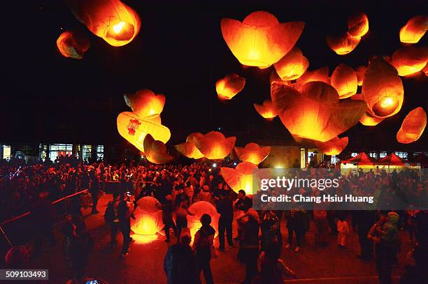 The annual sky lantern festival in northern Taiwan's Pingxi District was named by the world's largest publisher of travel guides as one of the...