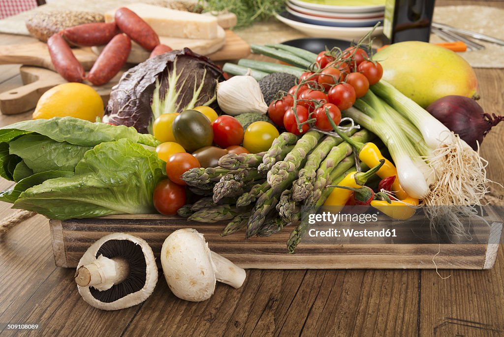 Fresh Mediterranean vegetables