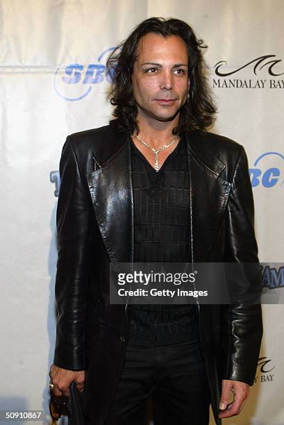 Richard Grieco arrive at the 7th Annual Tiger Woods Tiger Jam, on May 29, 2004 in Las Vegas, Nevada.