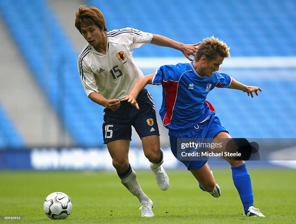 Iceland v Japan
