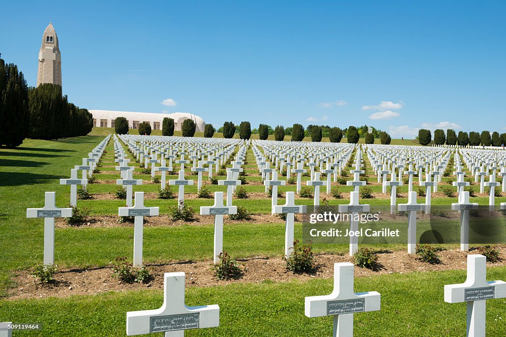 Fort Douaumont Beinhaus nahe Verdun, Frankreich