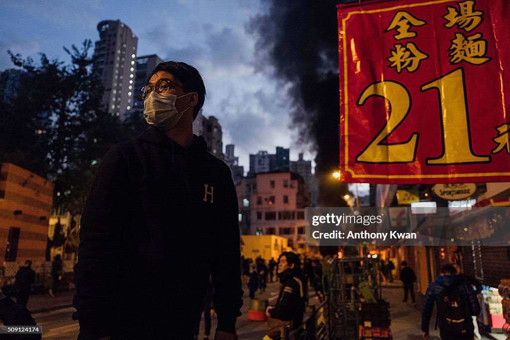 Riots In Hong Kong During Chinese New Year