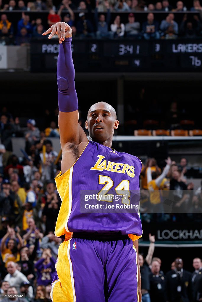 Los Angeles Lakers v Indiana Pacers