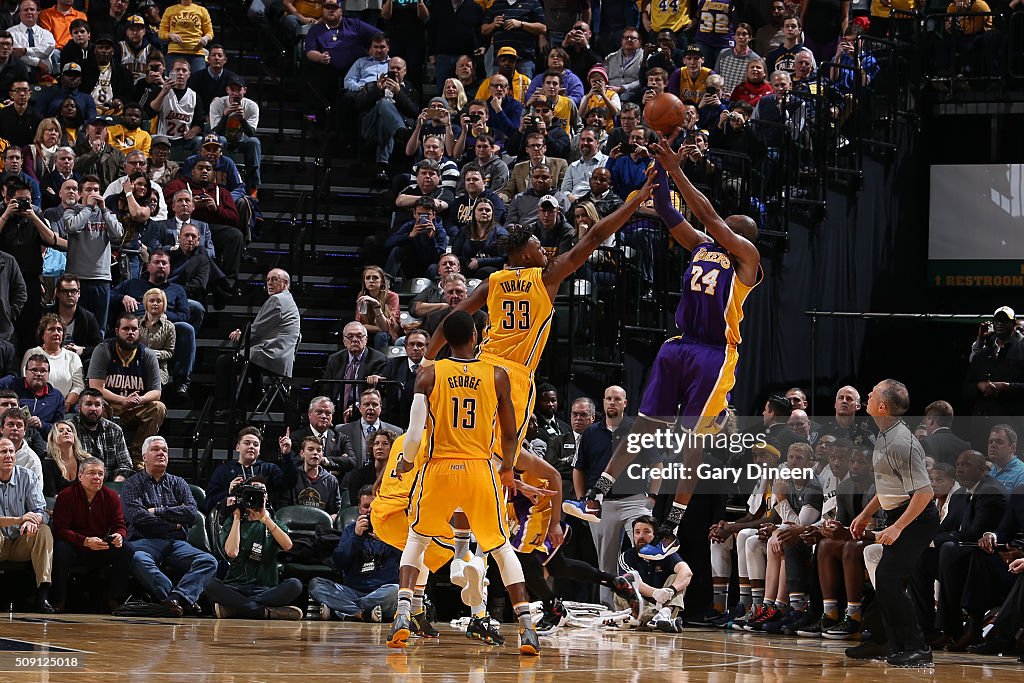 Los Angeles Lakers v Indiana Pacers