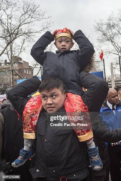 Thousands of spectators and community members converged upon Sara D. Roosevelt Park in New York City's Chinatown to mark the start of the Chinese...