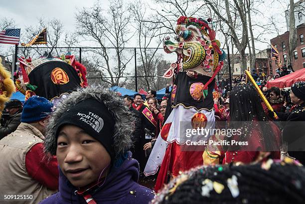 Thousands of spectators and community members converged upon Sara D. Roosevelt Park in New York City's Chinatown to mark the start of the Chinese...