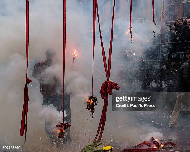 Thousands of spectators and community members converged upon Sara D. Roosevelt Park in New York City's Chinatown to mark the start of the Chinese...