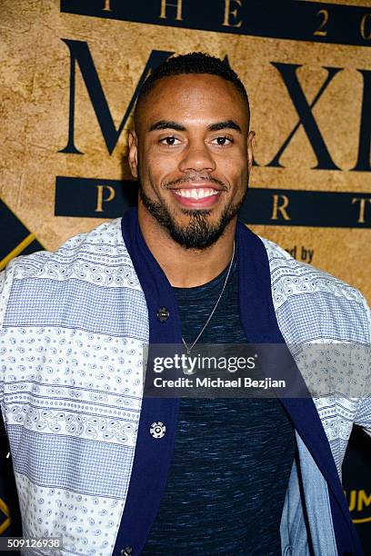 Rashad Jennings attends The 2016 Maxim Party With Bootsy Bellows at Treasure Island on February 6, 2016 in San Francisco, California.