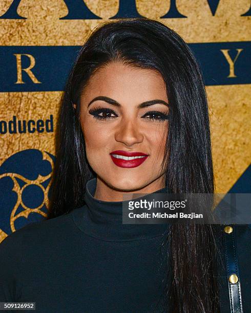 Golnesa Gharachedaghi attends The 2016 Maxim Party With Bootsy Bellows at Treasure Island on February 6, 2016 in San Francisco, California.