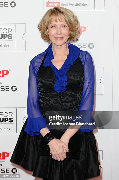 Actress Susan Blakely attends AARP's 15th Annual Movies For Grownups Awards at the Beverly Wilshire Four Seasons Hotel on February 8, 2016 in Beverly...