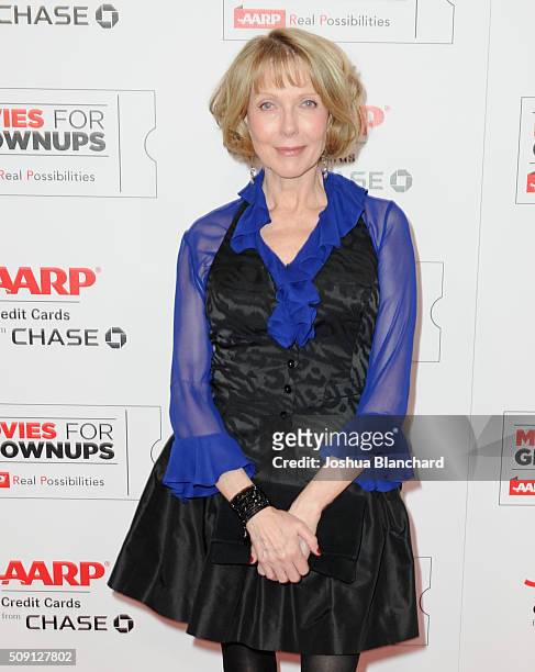 Actress Susan Blakely attends AARP's 15th Annual Movies For Grownups Awards at the Beverly Wilshire Four Seasons Hotel on February 8, 2016 in Beverly...