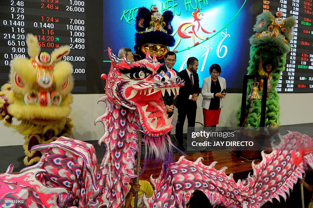 PHILIPPINES-STOCKS-LUNAR NEW YEAR