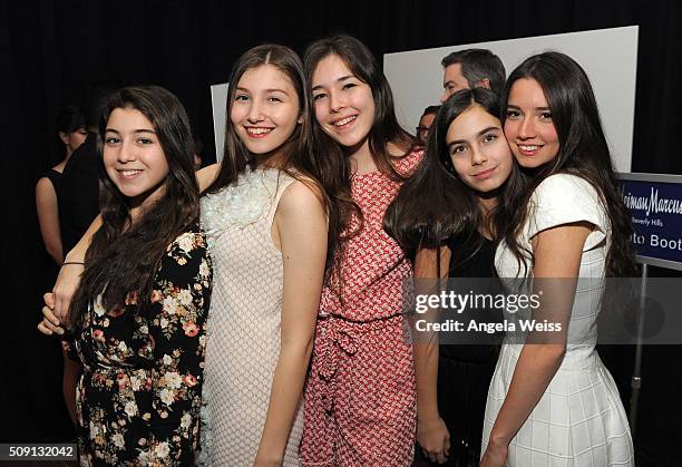 Actresses Doga Zeynep Doguslu, Ilayda Akdogan, Tugba Sunguroglu, Gunes Sensoy, Elit Iscan attend The Hollywood Reporter's 4th Annual Nominees Night...