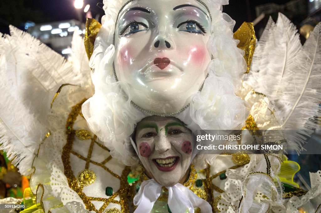 BRAZIL-CARNIVAL-RIO-PARADE-IMPERATRIZ