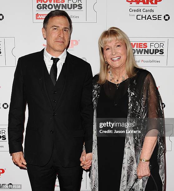Director David O. Russell and actress Diane Ladd attend the 15th annual Movies For Grownups Awards at the Beverly Wilshire Four Seasons Hotel on...