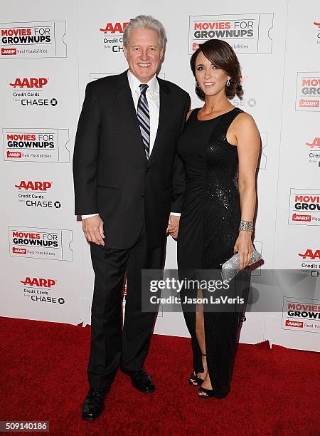 Actor Bruce Boxleitner and fiance Verena King attend the 15th annual Movies For Grownups Awards at the Beverly Wilshire Four Seasons Hotel on...