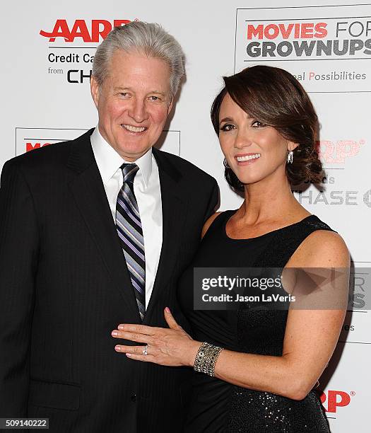 Actor Bruce Boxleitner and fiance Verena King attend the 15th annual Movies For Grownups Awards at the Beverly Wilshire Four Seasons Hotel on...