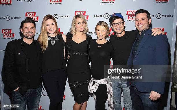 Actor Ryan Manno, radio personality Jillian Escoto, comedian Nikki Glaser, TV personality Ali Fedotowsky, radio personality Kevin Manno and executive...