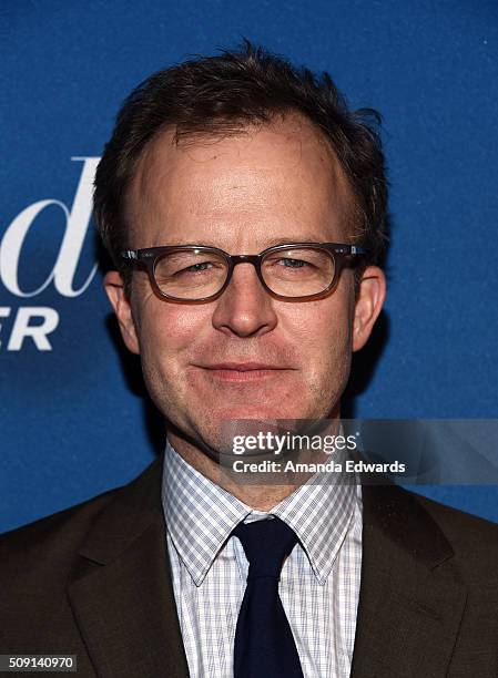 Director Tom McCarthy arrives at The Hollywood Reporter's 4th Annual Nominees Night at Spago on February 8, 2016 in Beverly Hills, California.