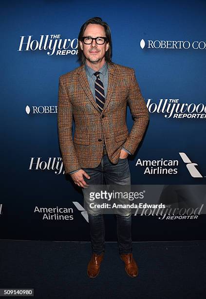 Screenwriter Charles Randolph arrives at The Hollywood Reporter's 4th Annual Nominees Night at Spago on February 8, 2016 in Beverly Hills, California.