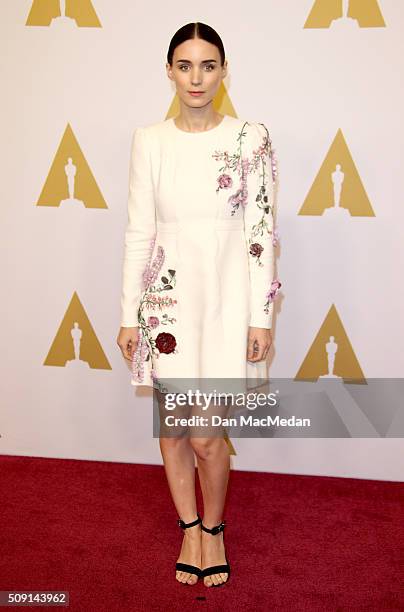 Actress Rooney Mara attends the 88th Annual Academy Awards Nominee Luncheon in Beverly Hills, California.