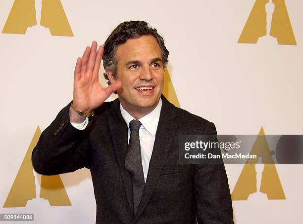 Actor Mark Ruffalo attends the 88th Annual Academy Awards Nominee Luncheon in Beverly Hills, California.