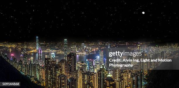 hong kong - a blended city - alvin ing bildbanksfoton och bilder