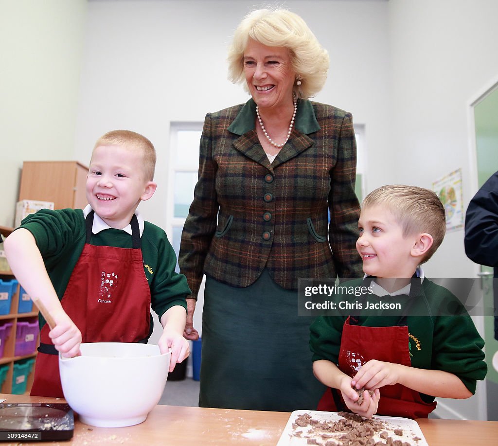 The Duchess Of Cornwall Visits Wiltshire