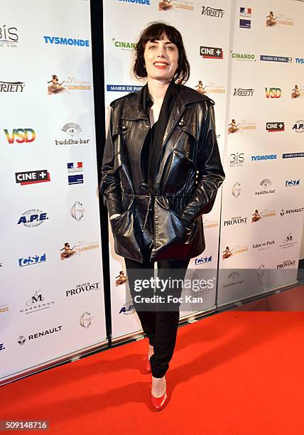 Sophie Verbeek attends 'Les Lumieres 2016' Arrivals At Espace Pierre Cardin on February 8, 2016 in Paris, France.