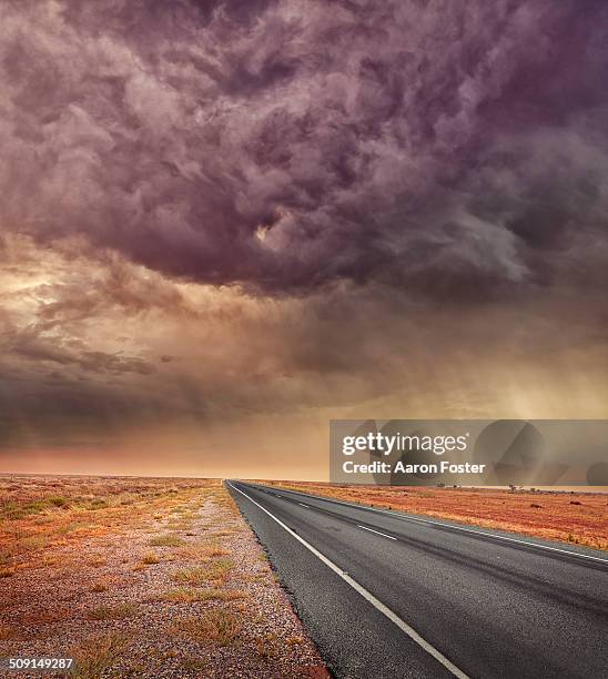 Out Back Road High-Res Stock Photo