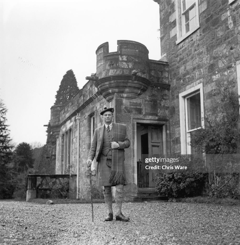 Colonel Sir Donald Hamish Cameron of Lochiel , Laird of Achnacarry ...