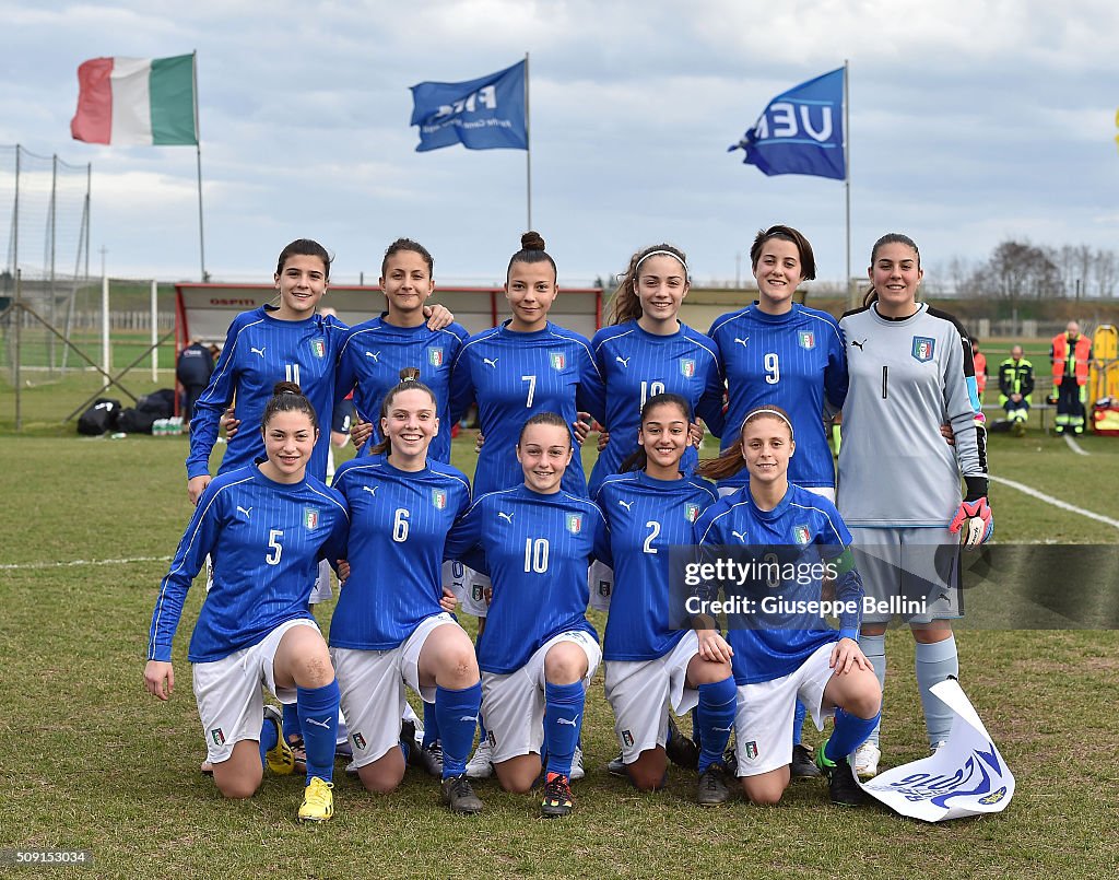Italy v Norway - Women's U17 International Friendly