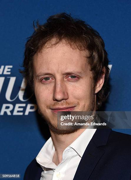 Director Laszl Nemes arrives at The Hollywood Reporter's 4th Annual Nominees Night at Spago on February 8, 2016 in Beverly Hills, California.