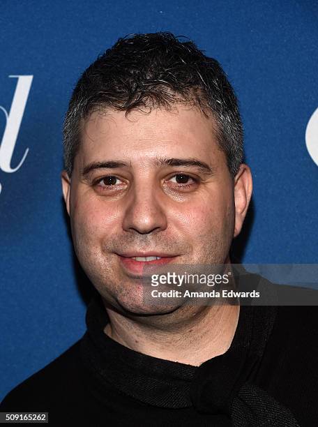 Director Evgeny Afineevsky arrives at The Hollywood Reporter's 4th Annual Nominees Night at Spago on February 8, 2016 in Beverly Hills, California.