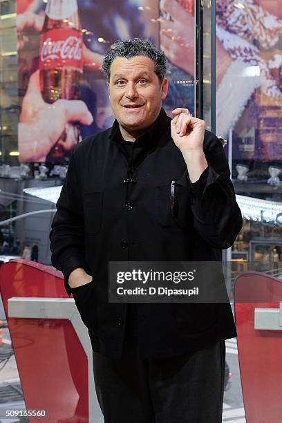 Isaac Mizrahi visits "Extra" at their New York studios at H&M in Times Square on February 9, 2016 in New York City.